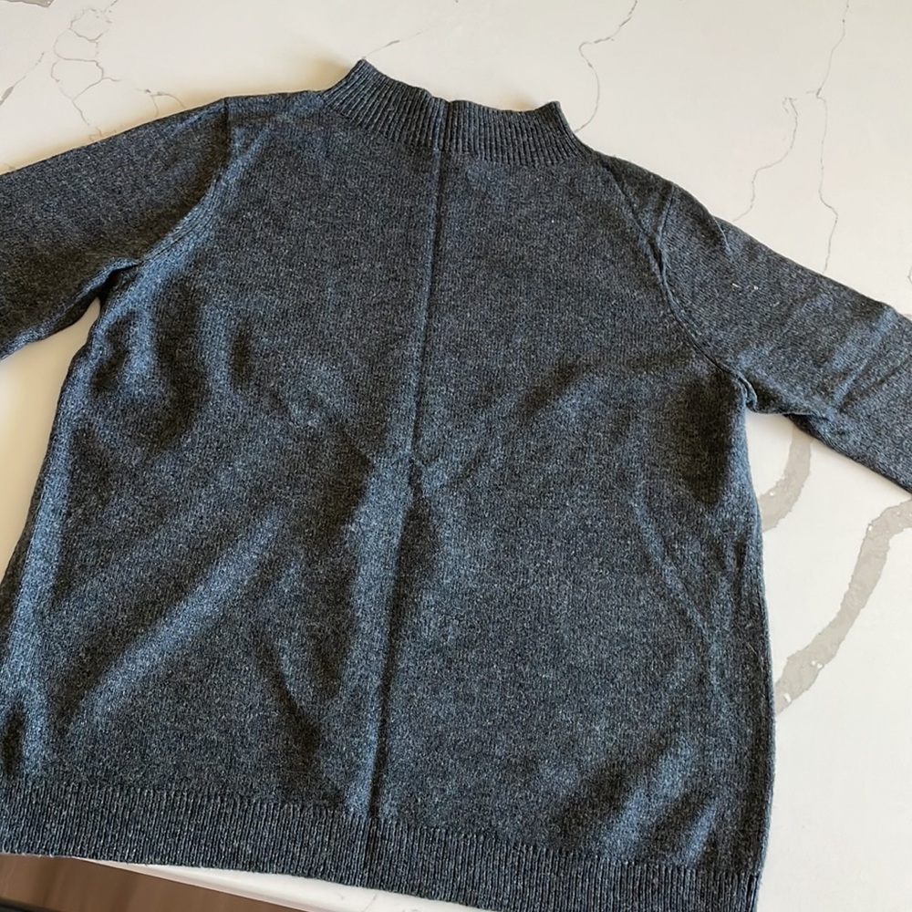 Chicos Leopard Sweater - Size 1 - Picture 4 of 5